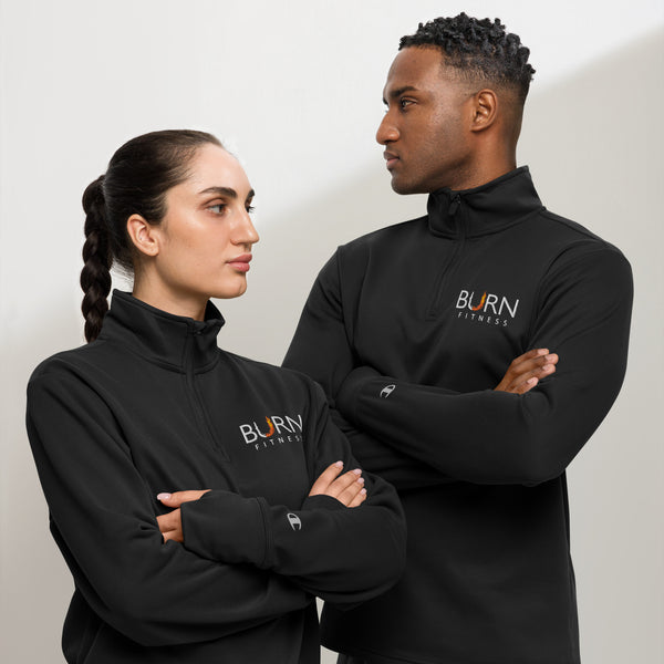 Burn Fitness Champion quarter zip pullover